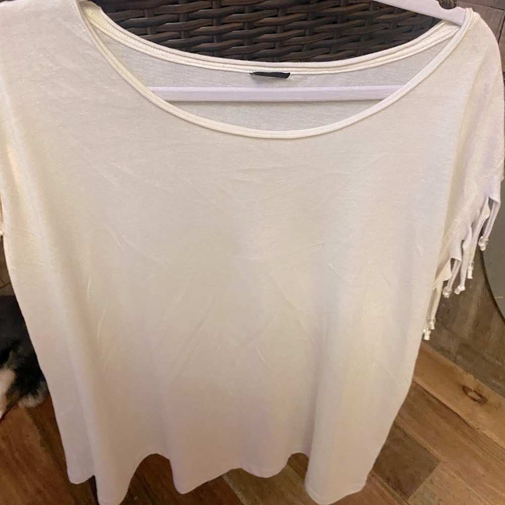 Fringe sleeves too